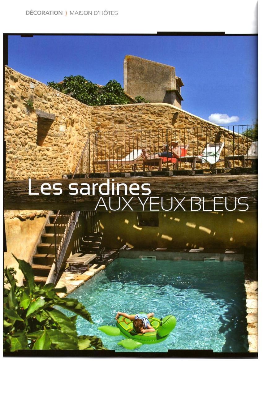 Les Sardines Aux Yeux Bleus Chambres D'Hotes Aigaliers Luaran gambar